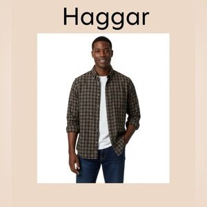 Men’s Long Sleeve Button Down Shirt Size Large